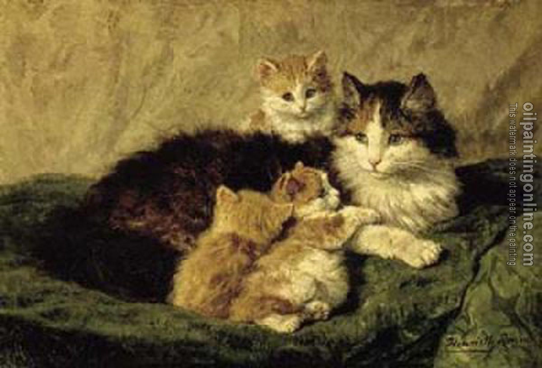 Ronner, Henriette - cats